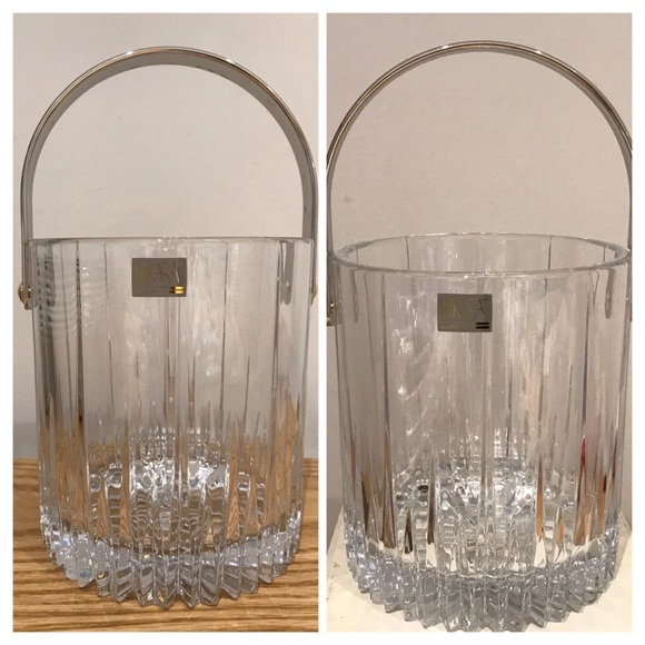 MIKASA Arctic Lights Crystal Ice Bucket - Picture 2 of 8